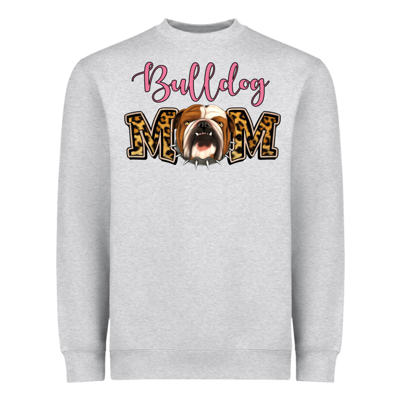 Bulldog Mom Heavyweight Sweatshirt by Jasminsmagicworld | Teevron