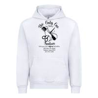 White The Only One Salon Urban Hoodie - Jasminsmagicworld