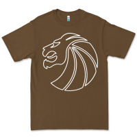 Cacao outline seven lions Premium Tee - artisFamous