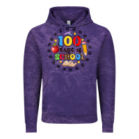 Cloud Purple 100 days of school Vintage Hoodie - Artiststas