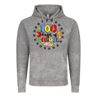 Cloud Rock 100 days of school Vintage Hoodie - Artiststas