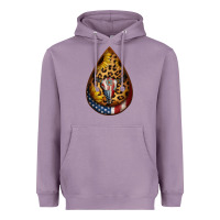 Lavender american sunflower bullskull teardrop earrings Heavyweight Hoodie - Jasminsmagicworld