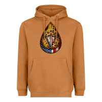Meerkat american sunflower bullskull teardrop earrings Heavyweight Hoodie - Jasminsmagicworld