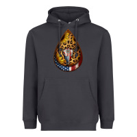 Smoke american sunflower bullskull teardrop earrings Heavyweight Hoodie - Jasminsmagicworld