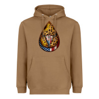Toasted Coconut american sunflower bullskull teardrop earrings Heavyweight Hoodie - Jasminsmagicworld