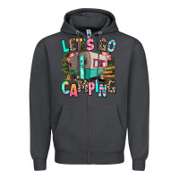 Smoke let's go camping Zipper Hoodie - RanaPortraitStore