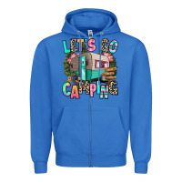 True Royal let's go camping Zipper Hoodie - RanaPortraitStore