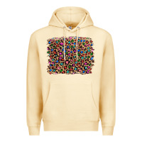 Pina Colada leopard with multiple color glitters Premium Hoodie - Artiststas