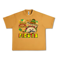 Peanut Butter Just Here To Fiesta Urban Heavy Tee - CowhideDigitalArt