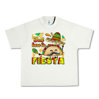 Pistachio Just Here To Fiesta Urban Heavy Tee - CowhideDigitalArt