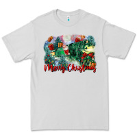 Dove Grey merry christmas santa polar express Premium Tee - FaDigitalArtStudio