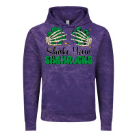 Cloud Purple shake your shamrocks Vintage Hoodie - CowhideDigitalArt