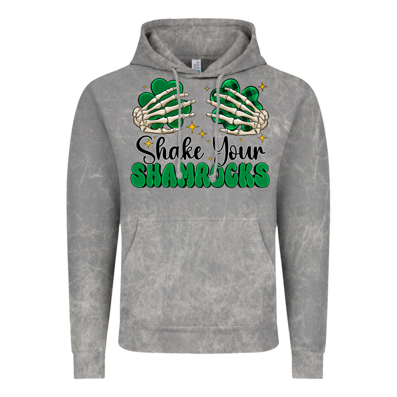Shake Your Shamrocks Vintage Hoodie by CowhideDigitalArt | Teevron
