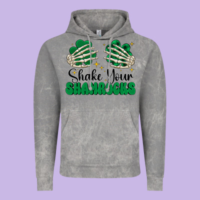 Shake Your Shamrocks Vintage Hoodie Designed By Cowhidedigitalart