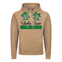 Vintage Coffee shake your shamrocks Vintage Hoodie - CowhideDigitalArt