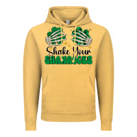 Vintage Mustard shake your shamrocks Vintage Hoodie - CowhideDigitalArt