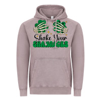 Vintage Zinc shake your shamrocks Vintage Hoodie - CowhideDigitalArt