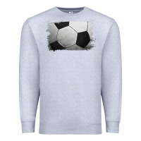 Heather Grey soccer brushstroke Premium Sweatshirt - Jasminsmagicworld
