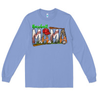 Colony Blue baseball mama Long Sleeve Tee - SublimationCraftShop