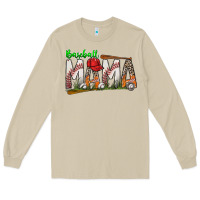 Mushroom baseball mama Long Sleeve Tee - SublimationCraftShop