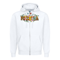 White spanish maestra teacher Zipper Hoodie - RanaPortraitStore