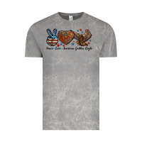 Cloud Rock Western Peace Love American Golden Eagle Vintage Tee - LillyAllenDesigns