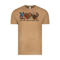 Vintage Camel Western Peace Love American Golden Eagle Vintage Tee - LillyAllenDesigns