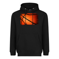 Black basketball brushstroke Heavyweight Hoodie - Jasminsmagicworld