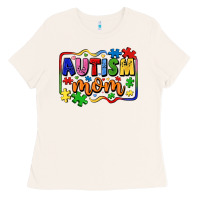 Bone autism mom Ladies Tee - LillyAllenDesigns
