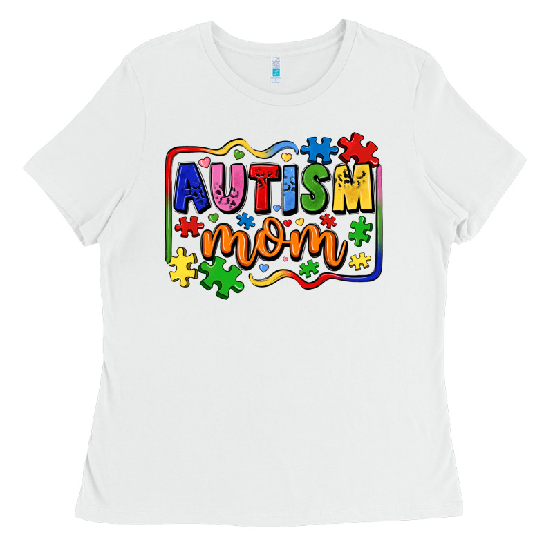 Autism Mom Ladies Tee by LillyAllenDesigns | Teevron
