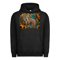 Pigment Black Western Wolves Urban Hoodie - Jasminsmagicworld