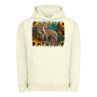 Pigment Pistachio Western Wolves Urban Hoodie - Jasminsmagicworld