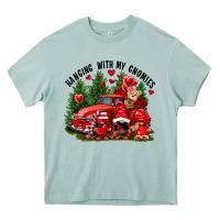 Arona Valentine's Day hanging with my gnomies Heavy Core Tee - FaDigitalArtStudio