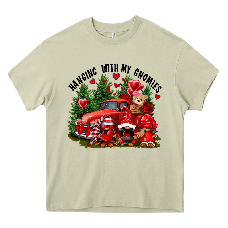 Valentine's Day Hanging With My Gnomies Heavy Core Tee by FaDigitalArtStudio | Teevron