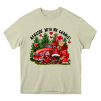 Mossy Valentine's Day hanging with my gnomies Heavy Core Tee - FaDigitalArtStudio