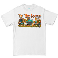 White thanksgiving tis' the season with trucks bbs Premium Tee - BundleAndBundleShop
