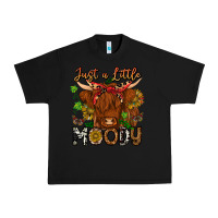 Black Just a Little Moody Urban Heavy Tee - CowhideDigitalArt