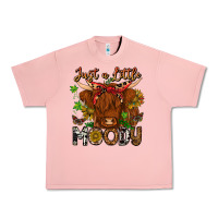 Salmon Just a Little Moody Urban Heavy Tee - CowhideDigitalArt