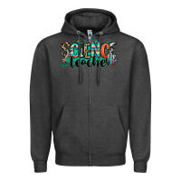 Charcoal Heather science teacher Zipper Hoodie - RanaPortraitStore