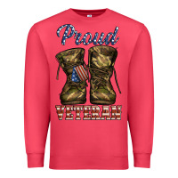 Cardinal proud veteran camo shoes Premium Sweatshirt - Jasminsmagicworld