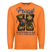 Carrot proud veteran camo shoes Premium Sweatshirt - Jasminsmagicworld