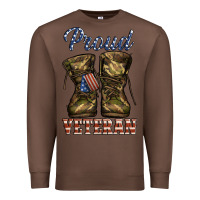 Chestnut proud veteran camo shoes Premium Sweatshirt - Jasminsmagicworld