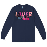 Navy Lover Babe Long Sleeve Tee - SublimationCraftShop