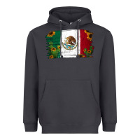 Smoke cactus sunflower mexican flag Heavyweight Hoodie - Jasminsmagicworld