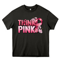 Asphalt Think pink Cancer Awareness Heavy Core Tee - FaDigitalArtStudio