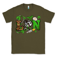 Army Green St. Patrick's Day LPN Classic Tee - OliviaCreatesArt