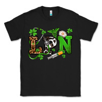 Black St. Patrick's Day LPN Classic Tee - OliviaCreatesArt