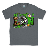 Charcoal Heather St. Patrick's Day LPN Classic Tee - OliviaCreatesArt