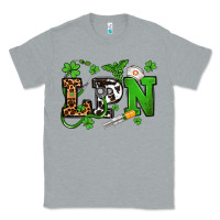 Heather Grey St. Patrick's Day LPN Classic Tee - OliviaCreatesArt