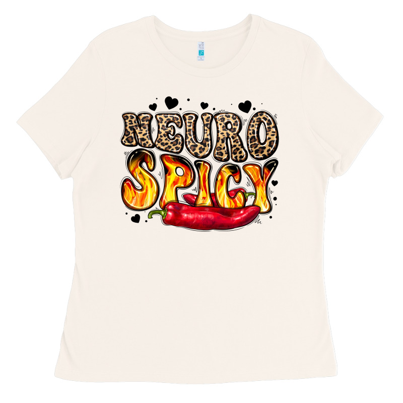 Neuro Spicy Neurodivergence Ladies Tee by LillyAllenDesigns | Teevron